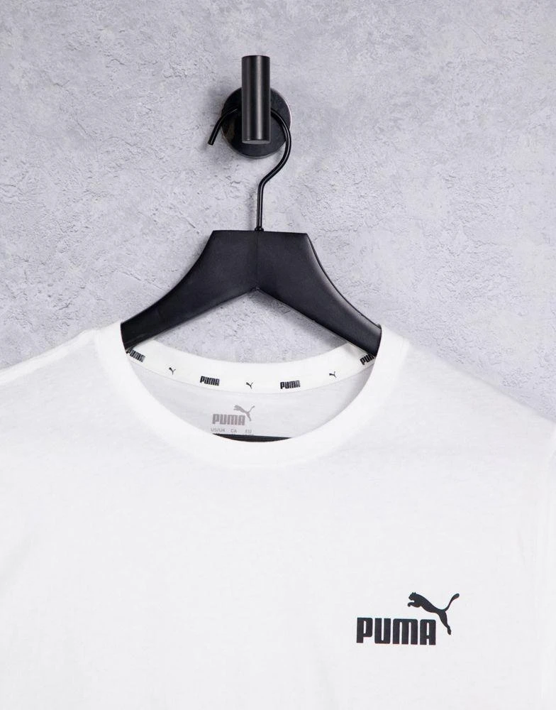 Puma Puma Essentials small logo t-shirt in white 3