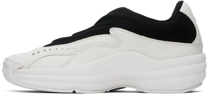 Alexander Wang White & Black AW Hoop Slip-On Sneakers 3