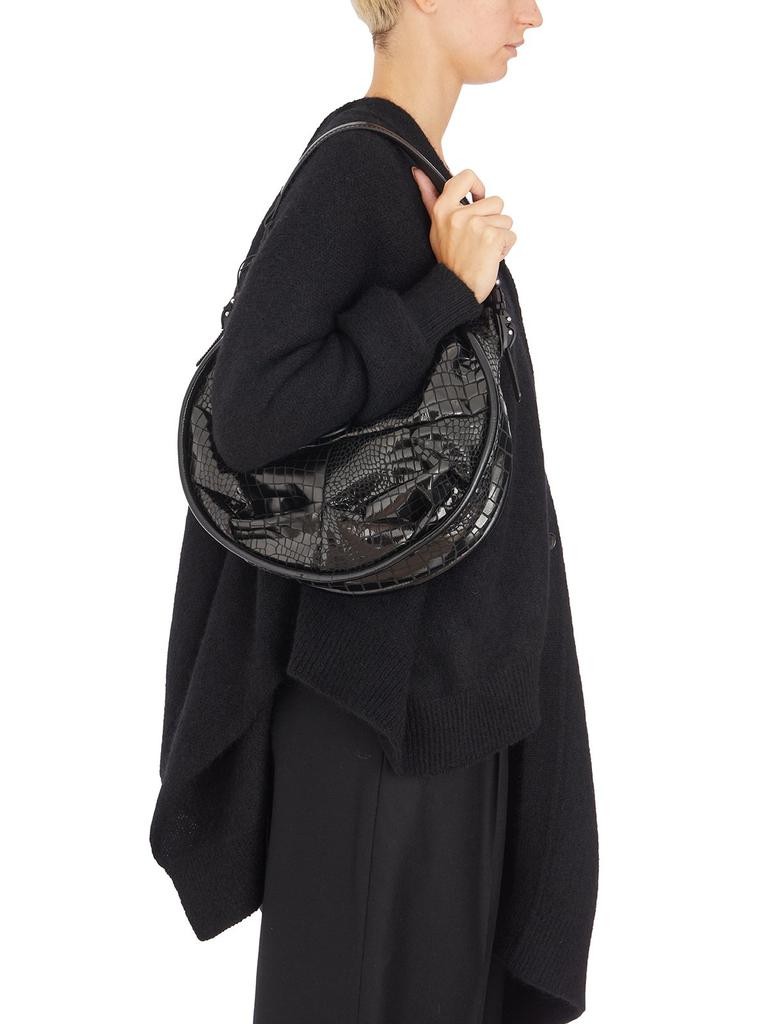 ゆうま様 wjk EX.HEAVY CRESCENT MOON BAG ブラック wjk ショルダーバッグ big crescent moon bag メンズ : ZOZOTOWN
