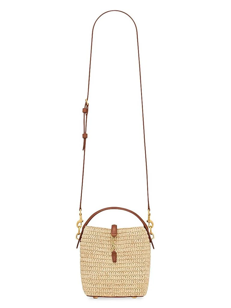 Yves Saint Laurent Le 37 Mini Mini Bag in Raffia 5