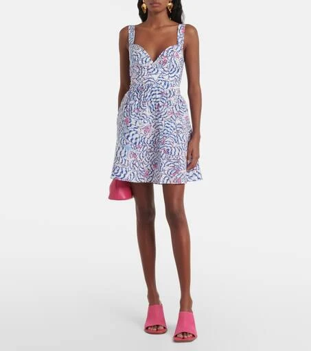 Poupette St Barth Coco printed minidress 2