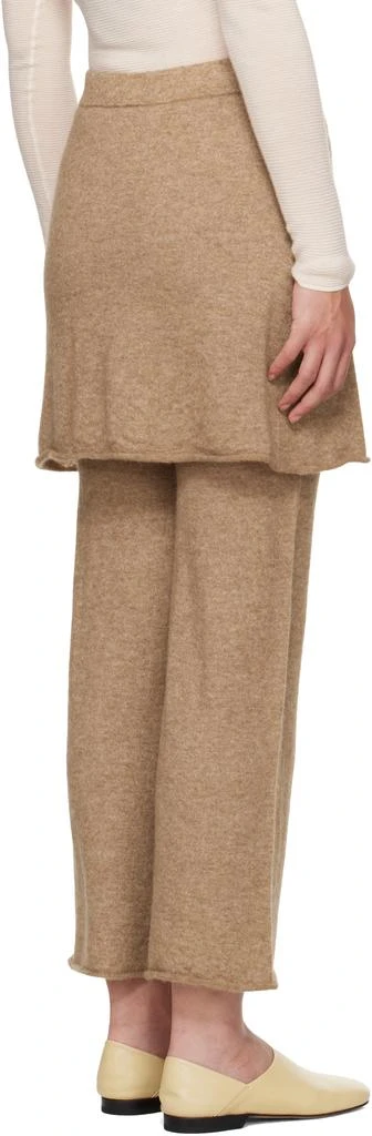 LAUREN MANOOGIAN Tan Layer Lounge Pants 3