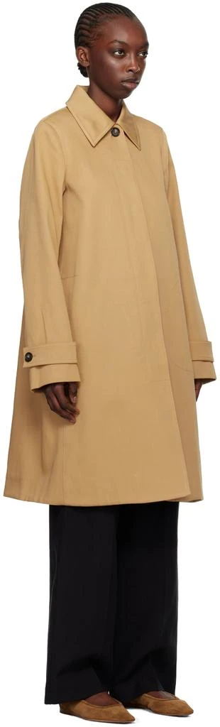 Totême Tan A-Line Car Coat 2
