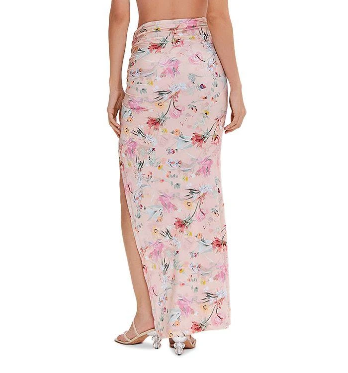 PatBO Lily Flower Beach Cover-Up Skirt 2