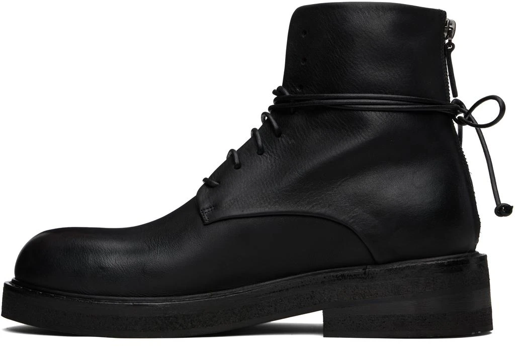 Marsèll Black Parrucca Combat Boots 3