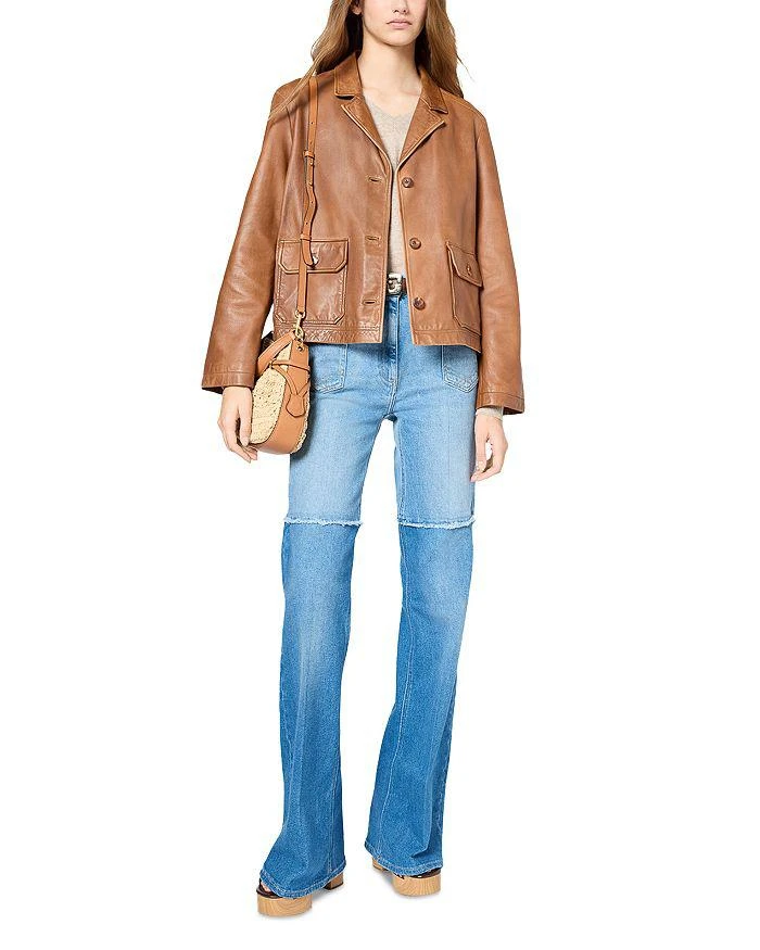 Gerard Darel Rosel Leather Jacket 4