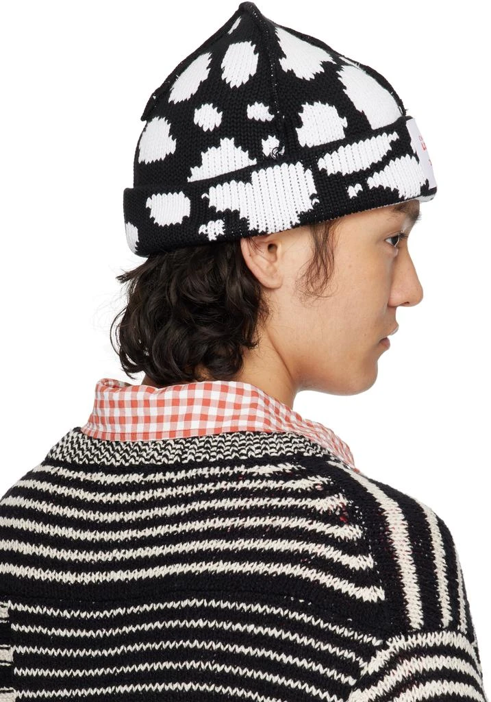 Charles Jeffrey Loverboy Black 
White Loverboy Beanie 3