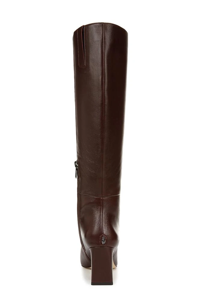 chinese dress ladies Sam Edelman Sylvia Knee High Boot Black Leather 6.5 main image 1