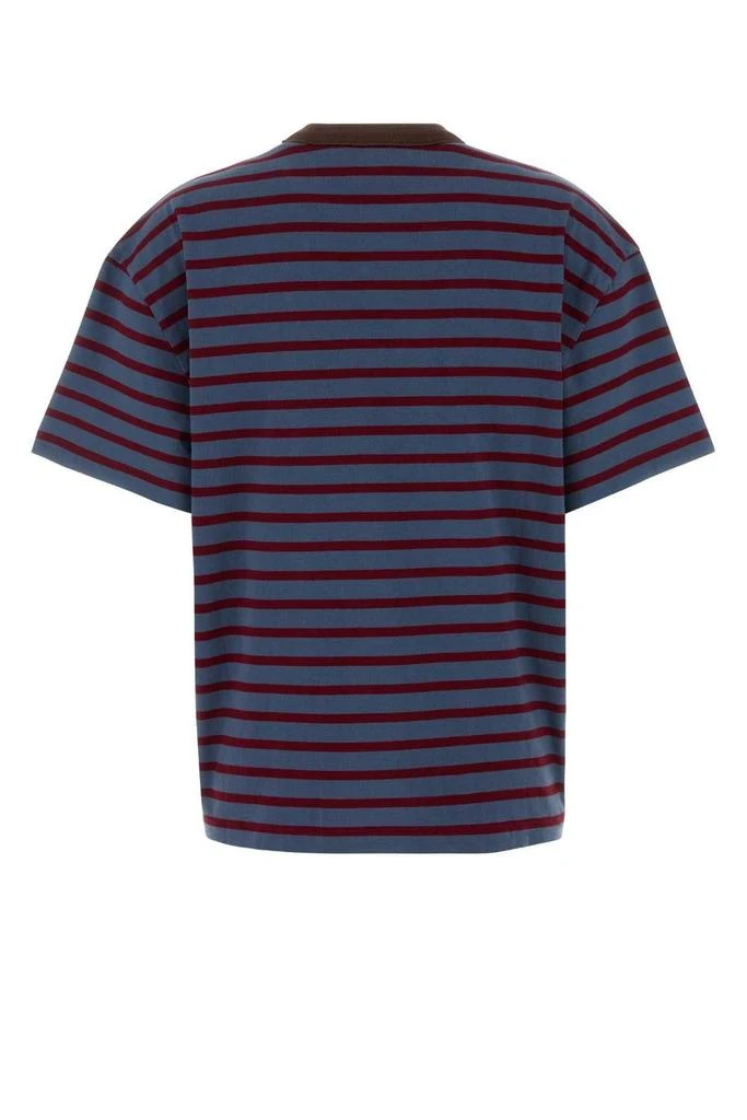 Prada Prada Striped Crewneck T-Shirt 2
