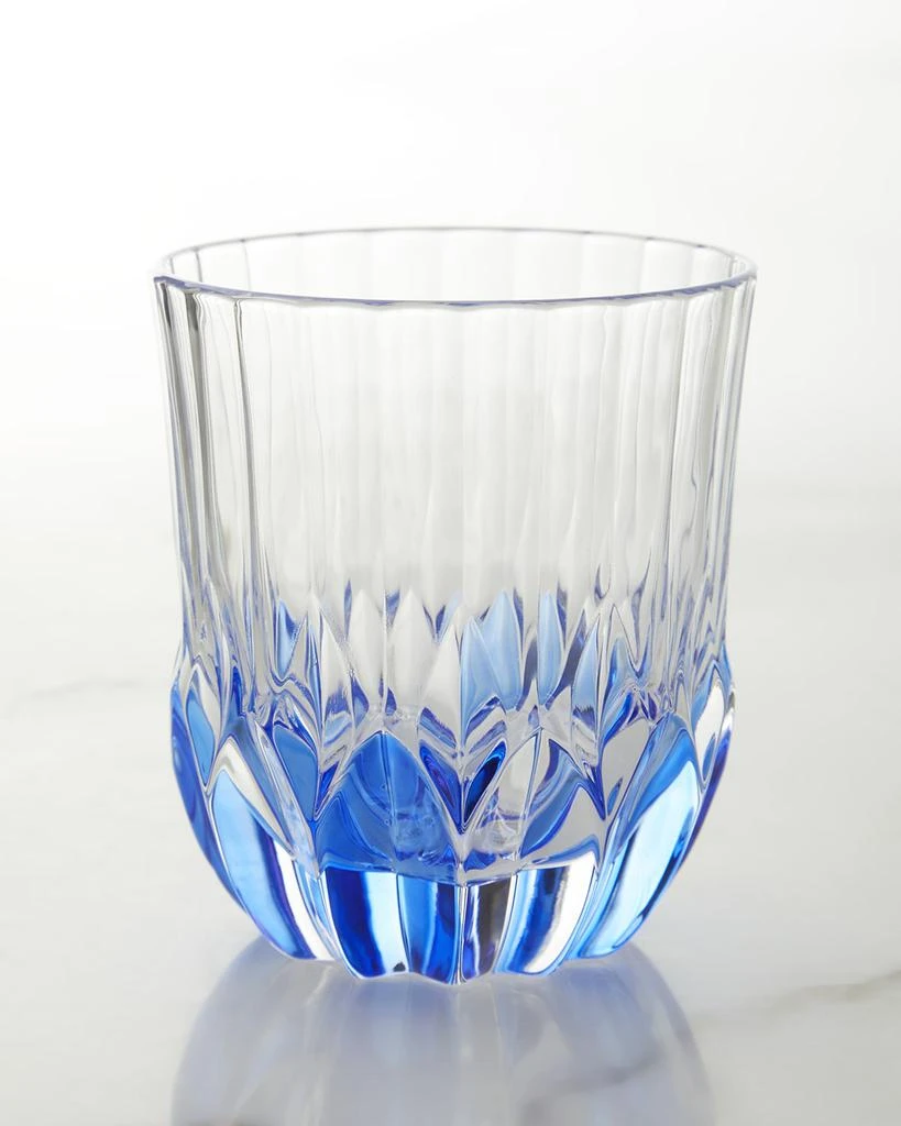 Neiman Marcus Impero Blue Double-Old Fashioned Glasses, Set of 4 1