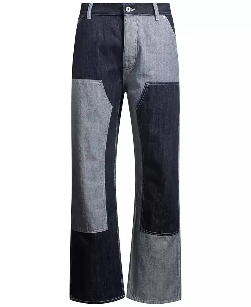 Hugo Boss Men's Relaxed-Fit Patchwork Carpenter Pants 1