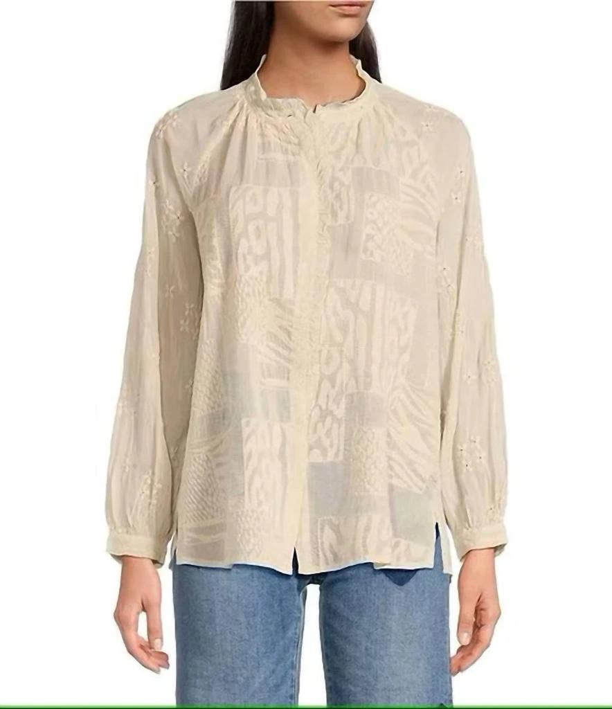 Johnny Was Johnny Was - MOLLI BLOUSE JAGA 1