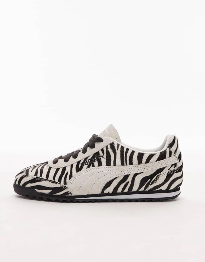 Puma Puma Arizona trainers in zebra print 2