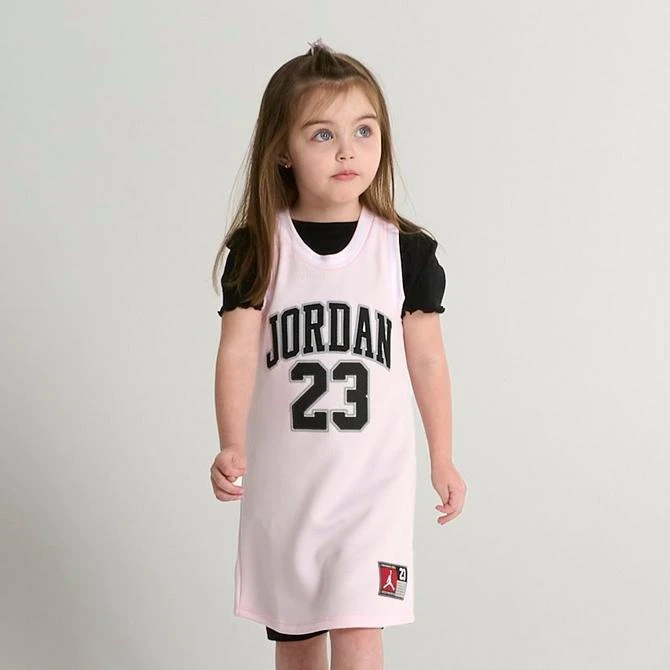 Jordan Girls' Toddler Jordan 23 Jersey Dress 7