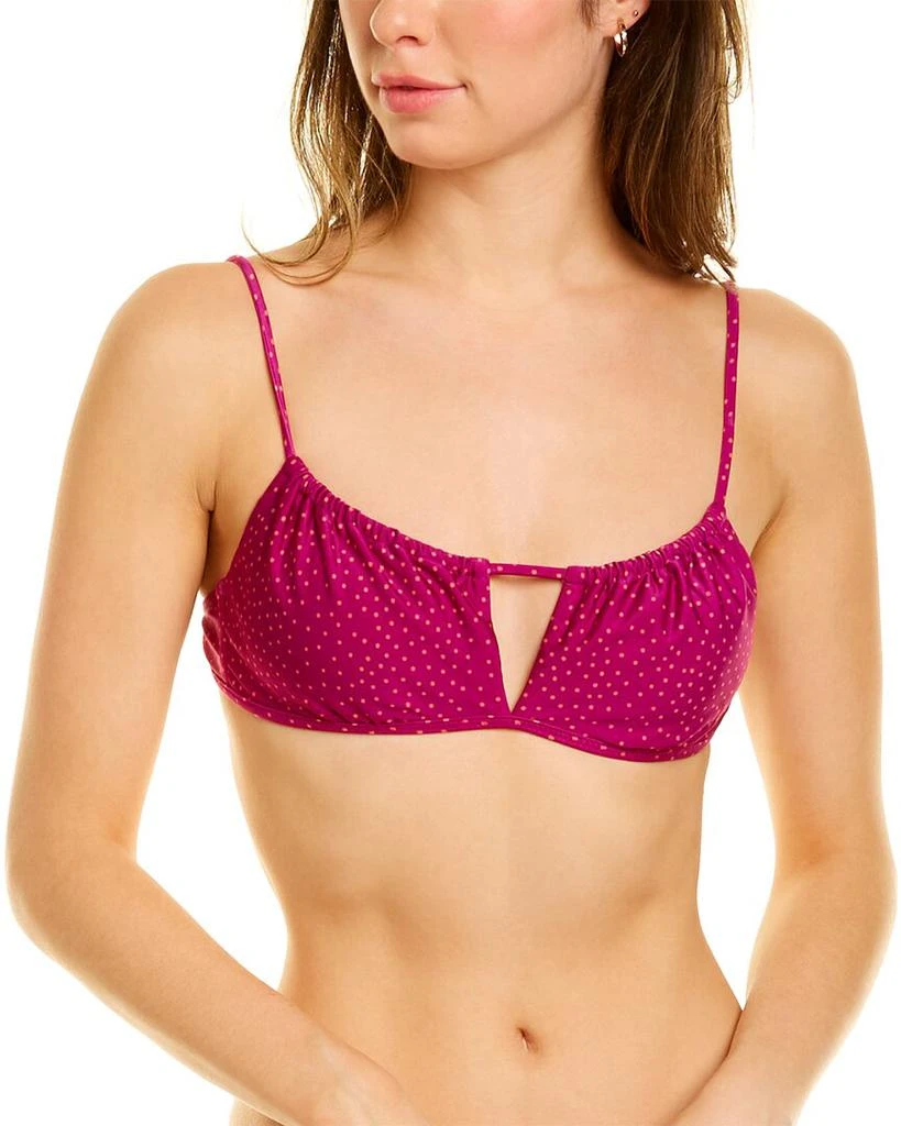 Vix Swimwear Louise Nina Square Neck Bikini Top 1