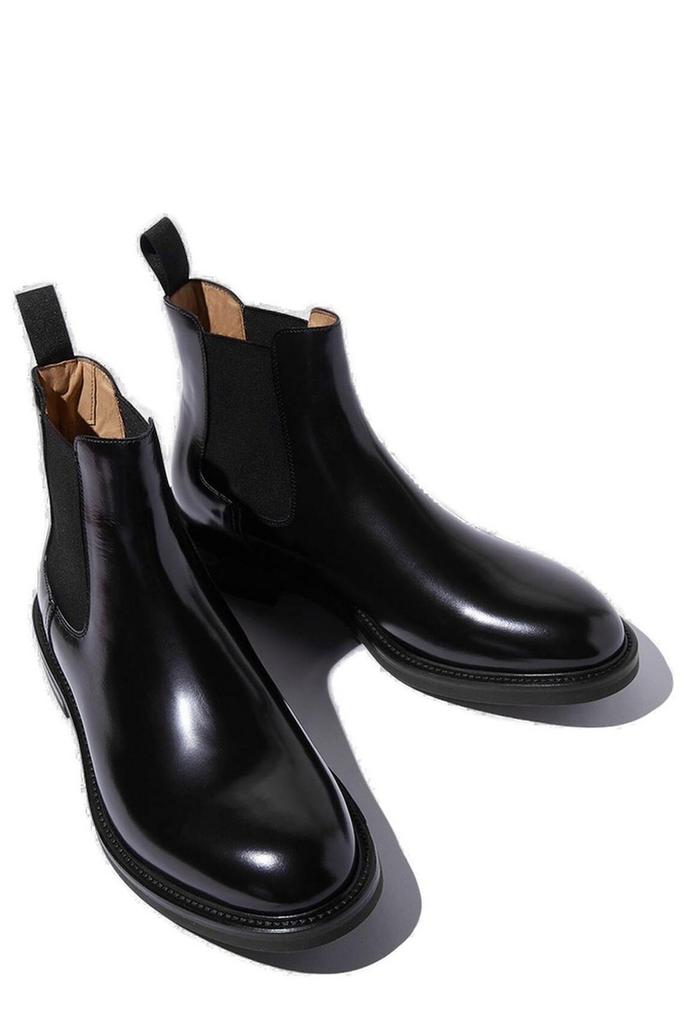 Scarosso Scarosso Eric Almond-Toe Chelsea Boots