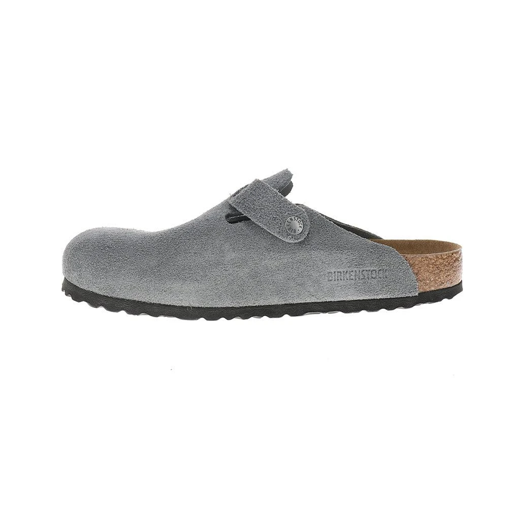 Birkenstock Boston Soft Suede Footbed Clogs 3