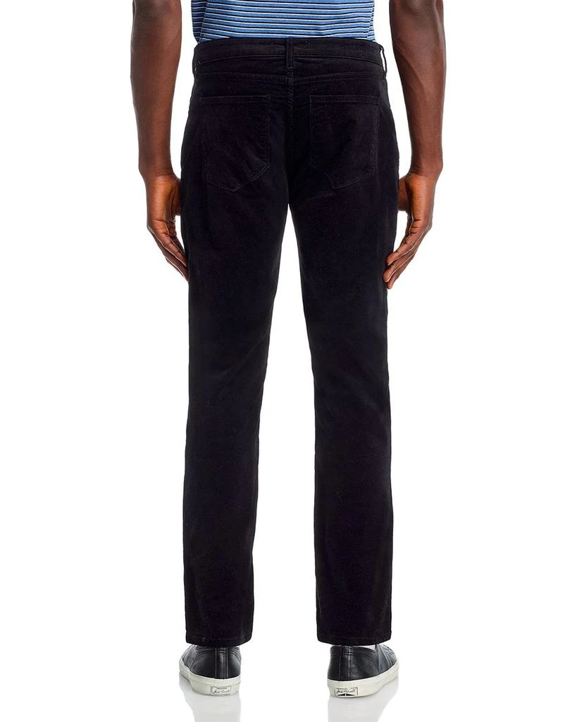 MONFRÈRE MONFRERE Brando Slim Fit Needle Cord Jeans in Noir Black 4