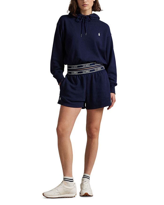 Ralph Lauren US Open Logo Waistband Cropped Hoodie