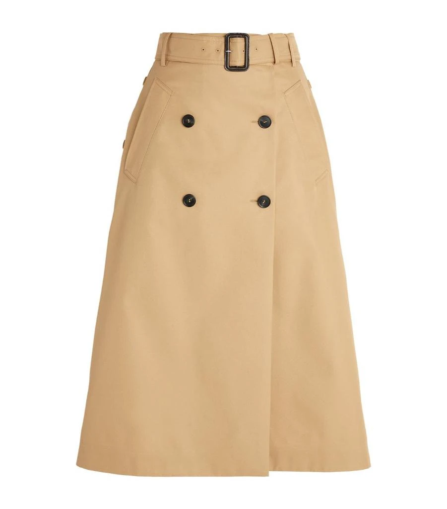 Weekend Max Mara Trench Midi Skirt 1