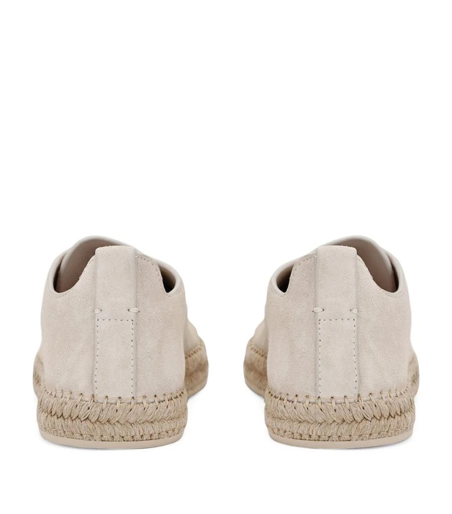 Zegna Suede Triple Stitch Espadrilles 2
