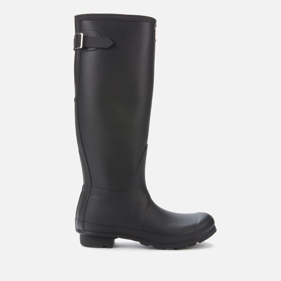 Hunter HUNTER WOMEN'S ORIGINAL BACK ADJUSTABLE WELLIES - BLACK