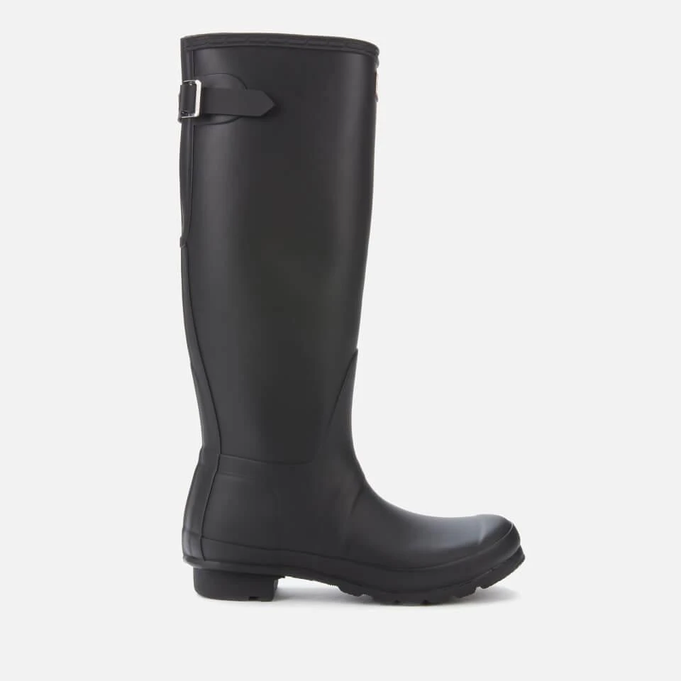 Hunter HUNTER WOMEN'S ORIGINAL BACK ADJUSTABLE WELLIES - BLACK 1