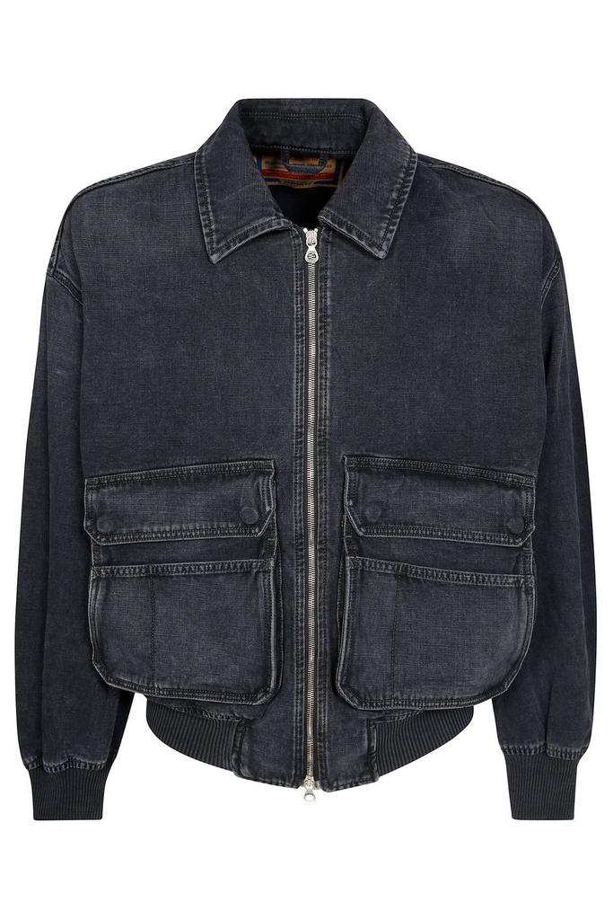 DIESEL コーティングdenim jacket Diesel D-Kurz Batavia-Weave Denim Jacket – On Sale Now with Up to