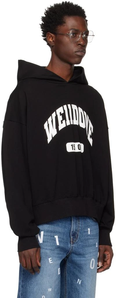 We11done Black Printed Hoodie 2