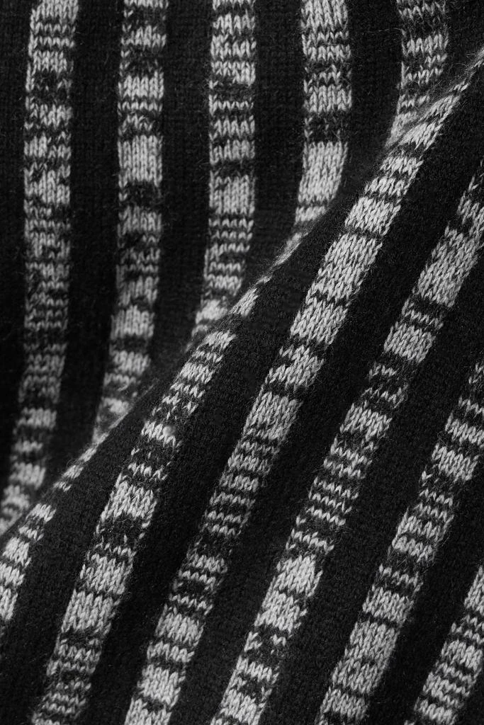 Joseph Striped wool and cashmere-blend turtleneck sweater 4