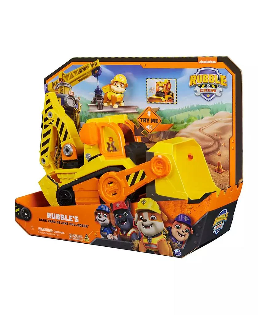 Rubble & Crew Bark Yard Deluxe Bulldozer Construction Truck Toy with Lights 3