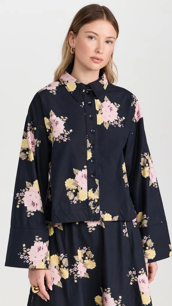 BYTIMO Poplin Cropped Shirt 6