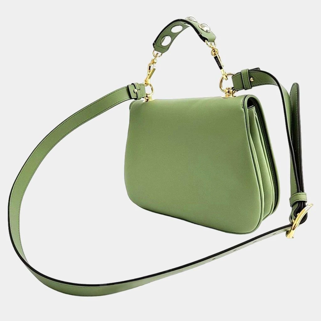 Gucci Gucci Light Green Leather Top Handle Blondie Bag (721172) 2