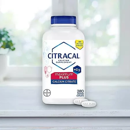 Citracal Citracal Maximum Plus, Calcium Citrate +Vitamin D3 Supplement Tablets, 280 ct. 7