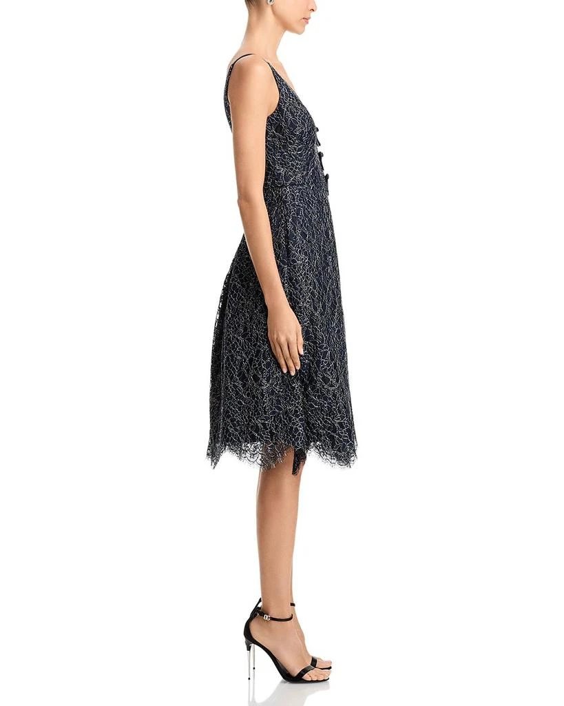 Eliza J Bow Trim Fit and Flare Dress 5