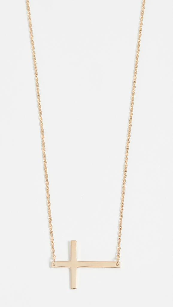 Jennifer Zeuner Horizontal Cross Necklace 4