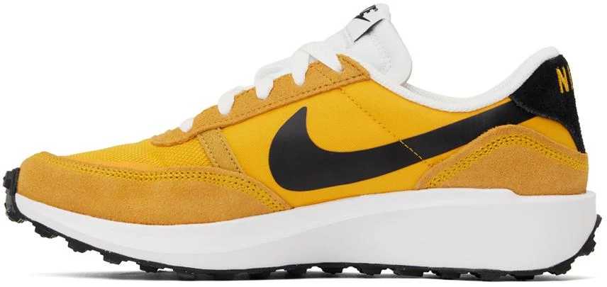 NIKE Yellow Waffle Nav Sneakers 3