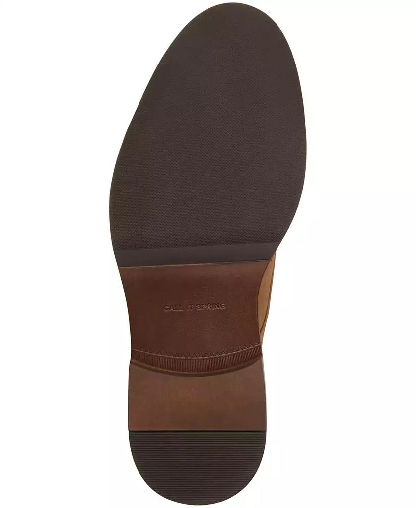Call It Spring Men's Crusoe Synthetic Lace-Up Derby Shoe 5