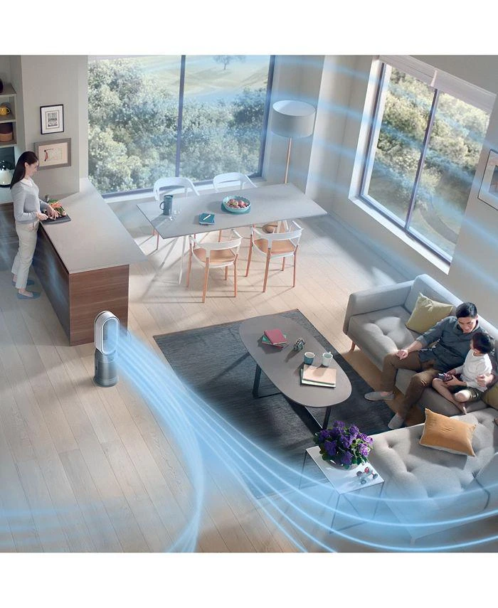 Dyson Purifier Hot+Cool  Fan HP07 | White/Silver 5