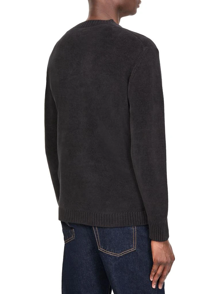 CP Company Lens round-neck cotton chenille sweater 5