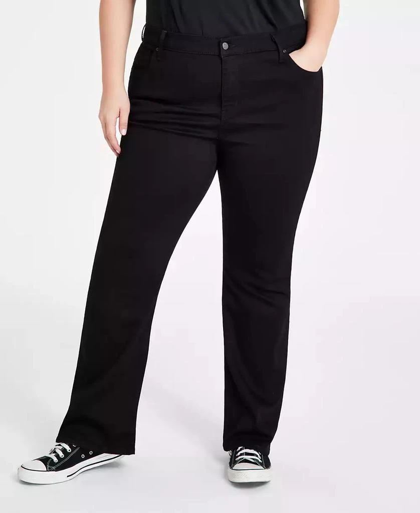 Levi's Trendy Plus Size 725 High-Rise Bootcut Jeans 1