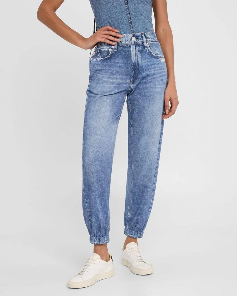 Rag & Bone Miramar Cotton-Terry Crop Joggers 4