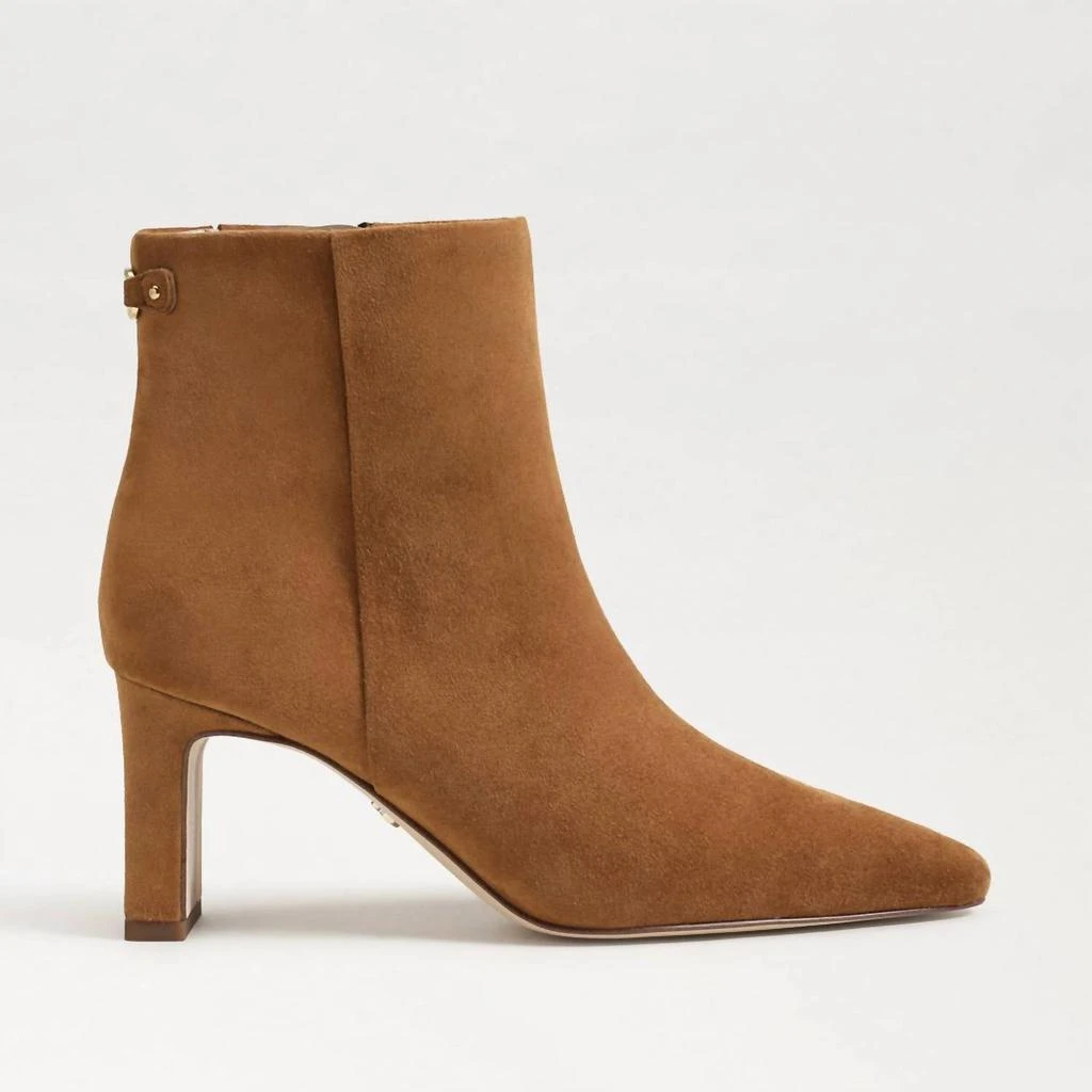 Sam Edelman Saige Savyor Boots In Frontier Brown Suede 2