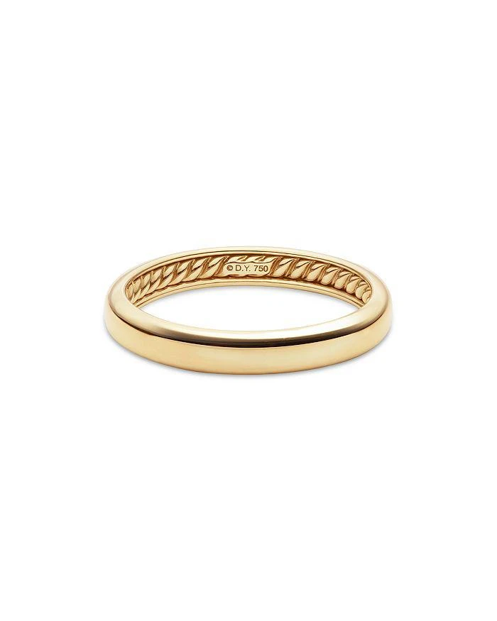 David Yurman Men
s 18K Yellow Gold Classic Band