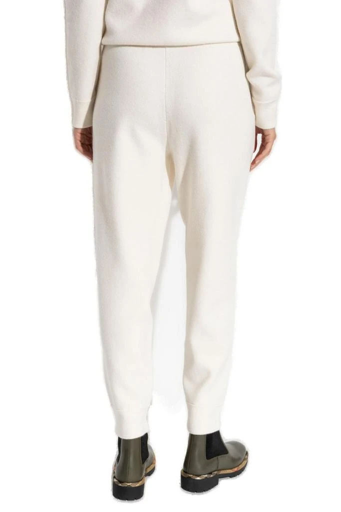 Burberry Burberry Logo Embroidered Tapered Knitted Trousers 3