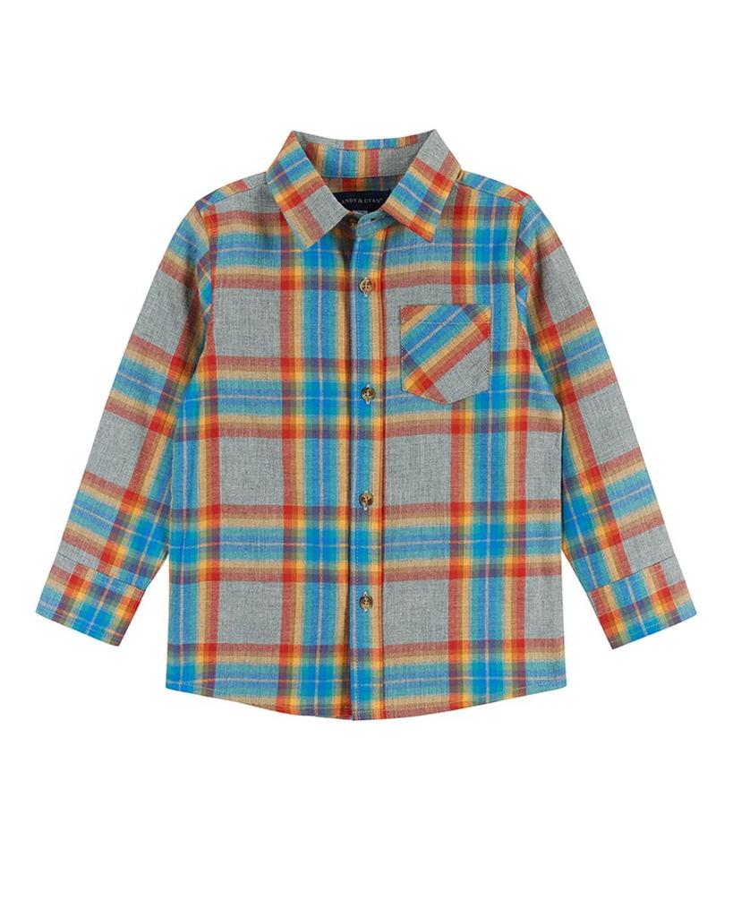 Andy & Evan Andy & Evan Ultra Soft Button-Down Shirt