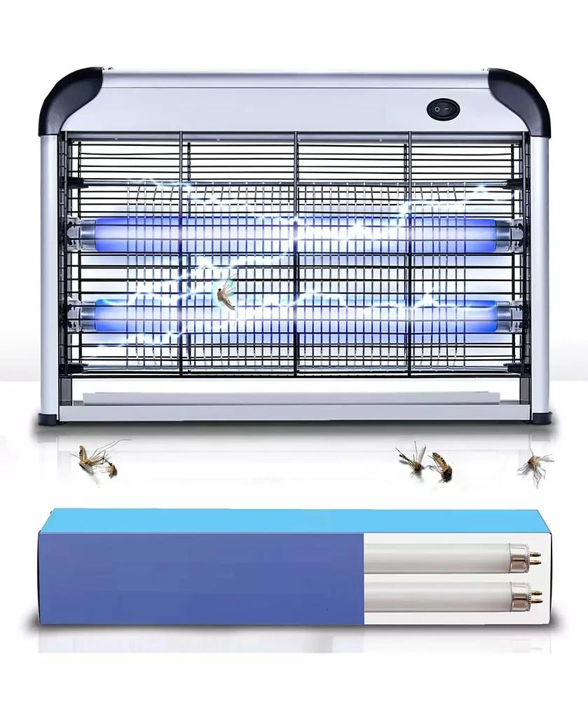 Liba Electric Bug Zapper 1-Pack Indoor Insect with Extra Bulbs Fly Mosquito Repellent