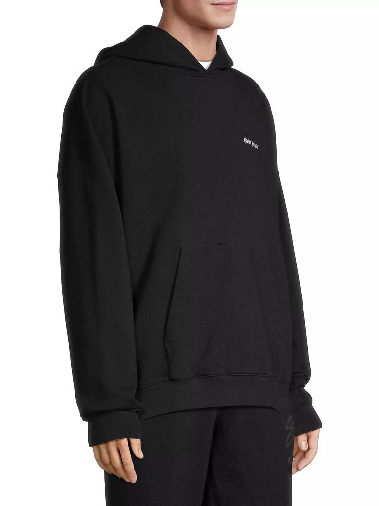 Palm Angels Oversized Embroidered Logo Hoodie 4