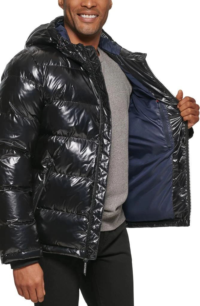 Tommy Hilfiger Quilted Puffer Hooded Mid Length Jacket 5