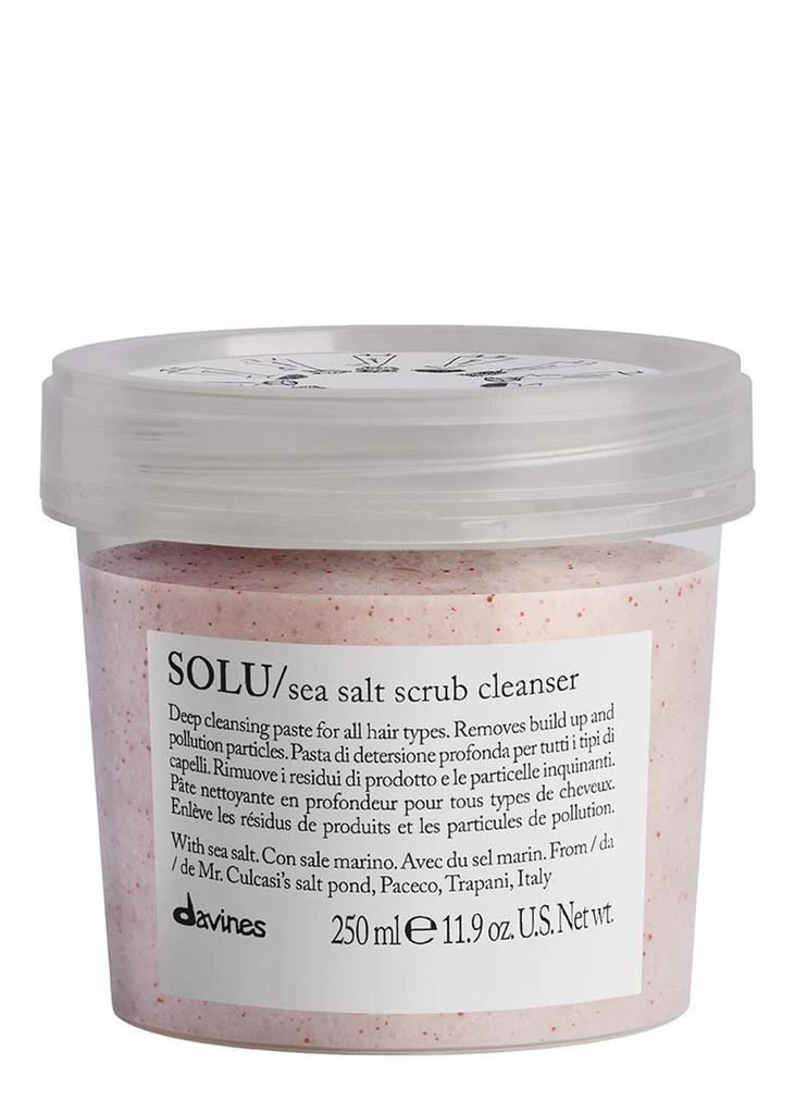 Davines SOLU Sea Salt Exfoliating Scrub Cleanser 250ml 1